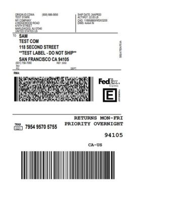 will fedex print my return label